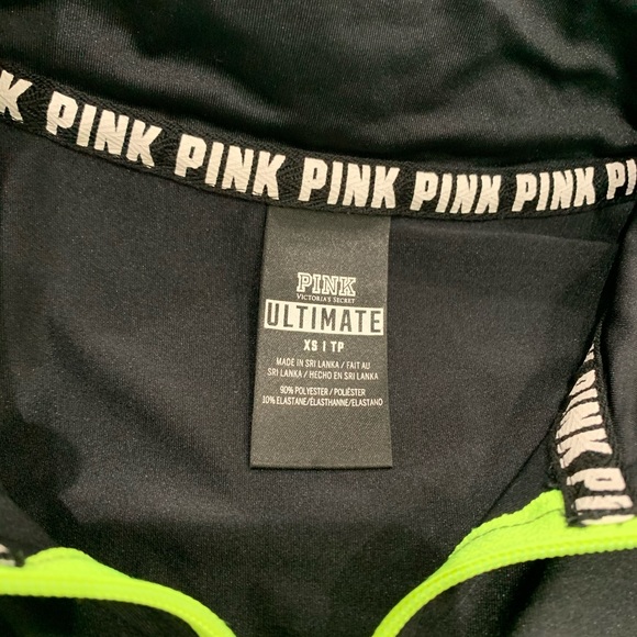 PINK Victoria’s Secret 1/2 Zip Pullover XS - Picture 6 of 11